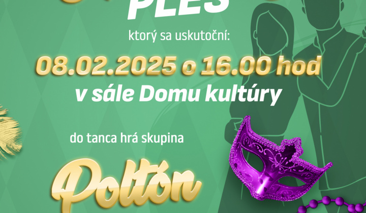 Fotka - Pozvánka na ples dňa 08.02.2025